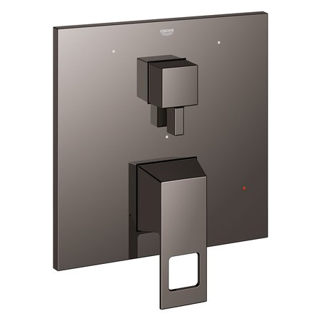GROHE Eurocube Pressure Balance Valve Trim With 3-Way Diverter With Cartridge, Gray 29426A00